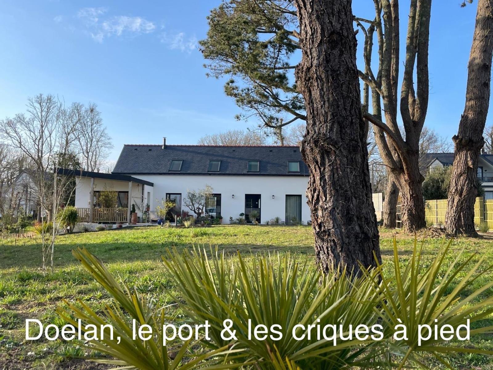 Ty Glazu Doelan Espace 60M2, Port& Criques A Pied, 2 Chambres Privees Au 1Er Etage, Sdb, Wc Separe Clohars-Carnoët Eksteriør billede